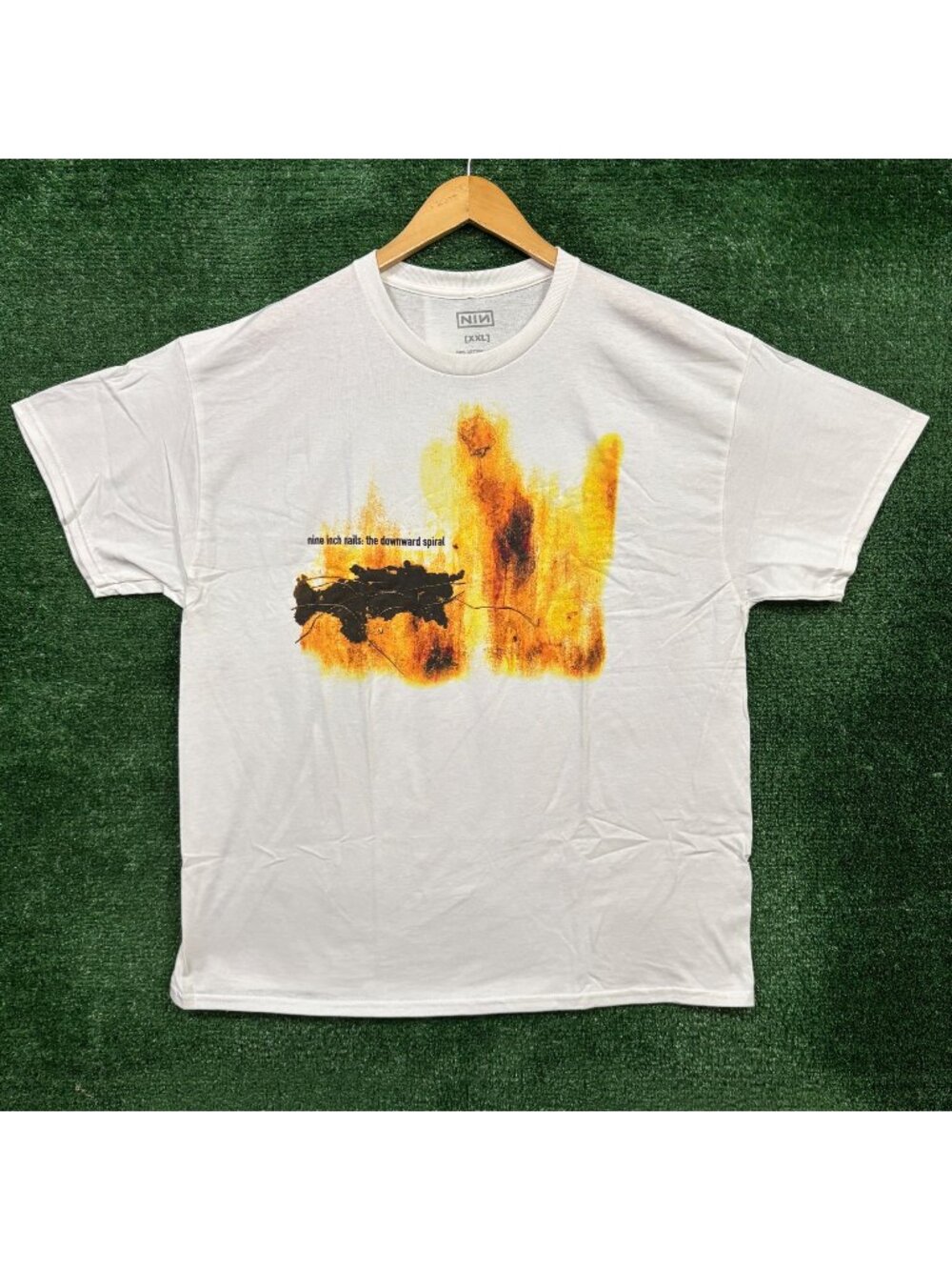 Nine Inch Nails The Downward Spiral Rock Band T-Shirt Size XXL
